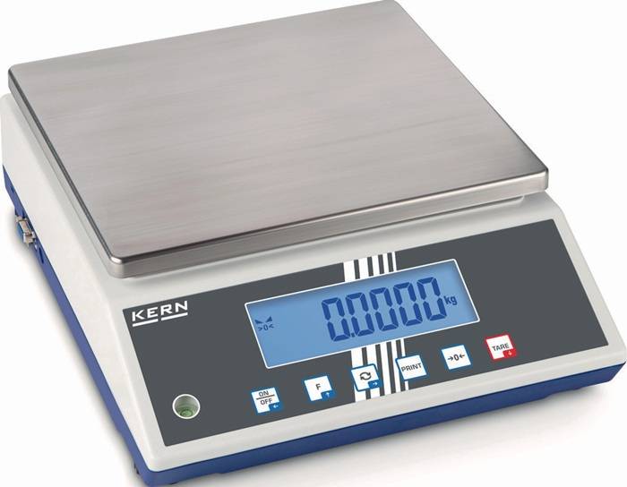 Kompaktwaage Wägebereich 30kg Ziffernschritt 1,0g n.eichfähig KERN-0