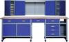 Küpper 70425-7 Werkbank-Set (B x H x T) 2400 x 840 x 600 mm Blau, Silber