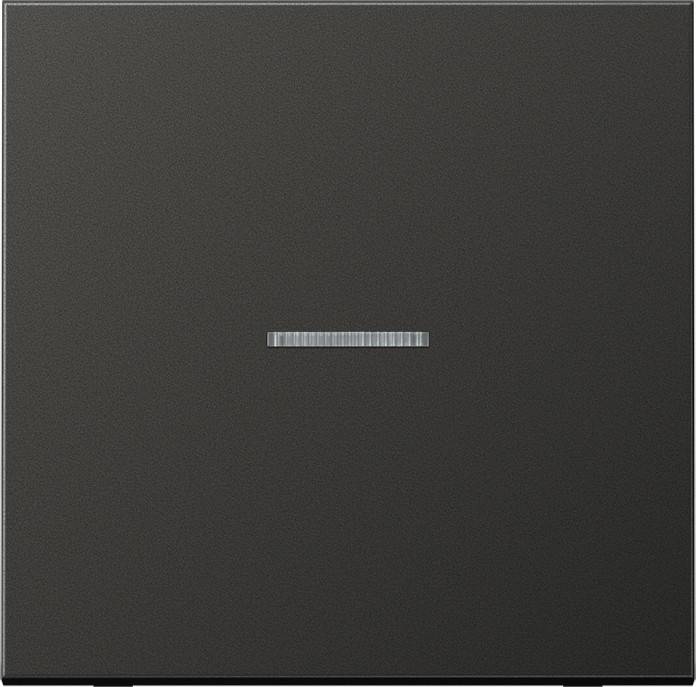 Jung KNX RF Taster 1fach neutral, Aluminium AL 10911 ST AN-0