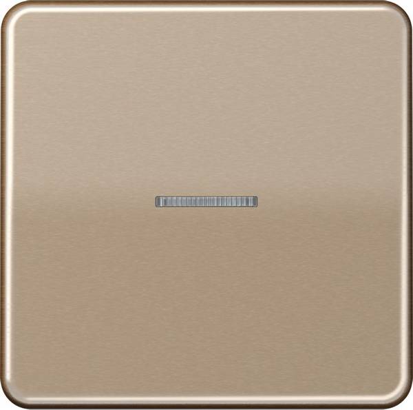 JG CD10911STRFGB KNX RF Taster 1f. Aluminium eloxiert Serie CD
