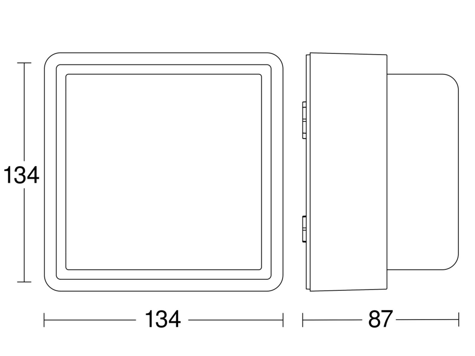 Steinel LED-Außenleuchte o. Sensor L 845 C ANT-1