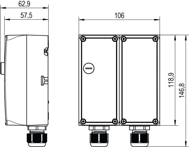 Alre-it Raumfühler FTF-R1-4