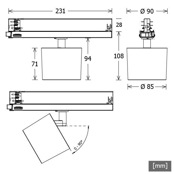 LTS Licht&Leuchten LED-Stromschienenstrahler-1