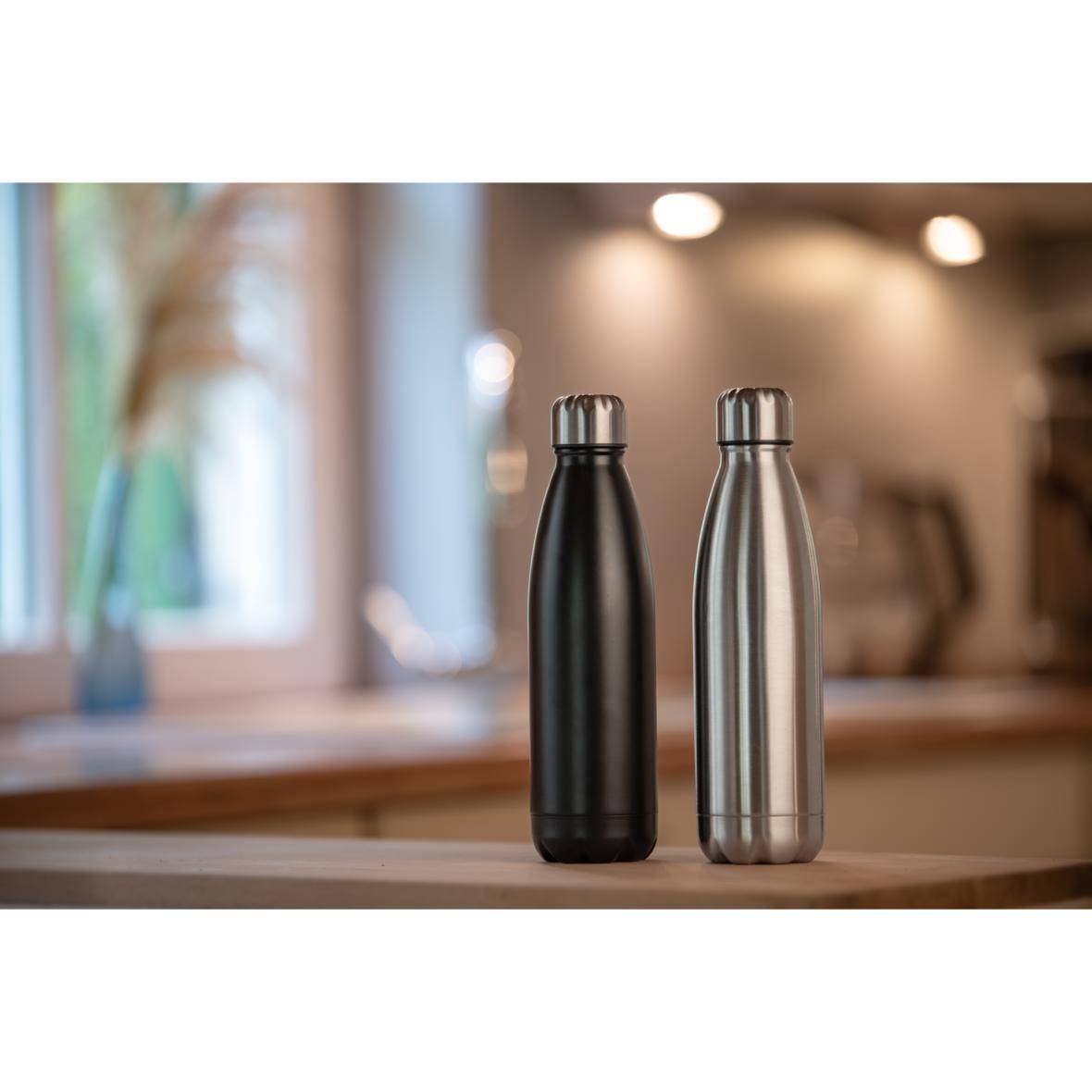 Edelstahlflasche "Colare", 0,70 l, einwandig, silber-3