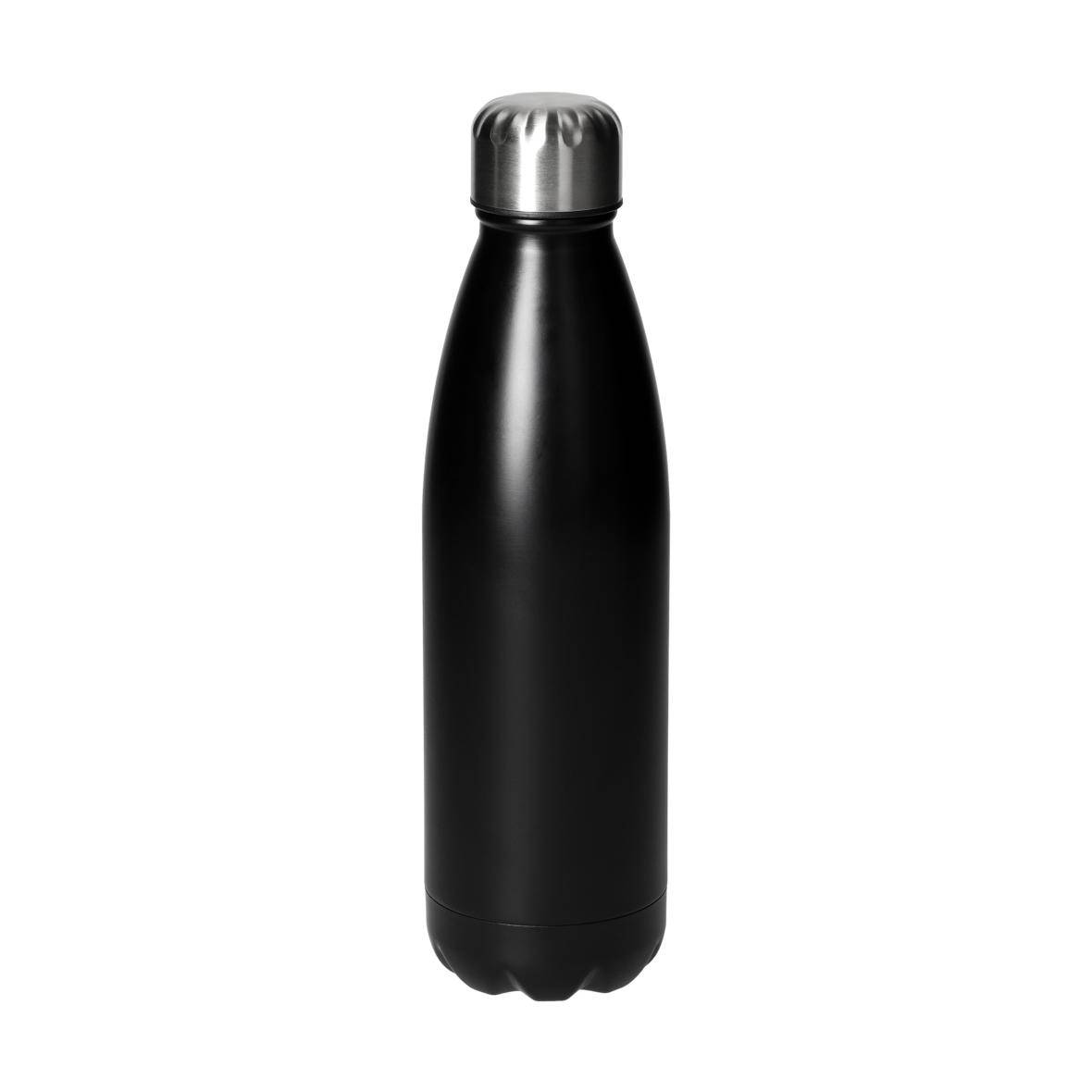 Edelstahlflasche "Colare", 0,70 l, einwandig, schwarz-0