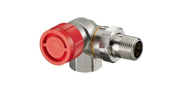Oventrop AF Thermostatventil DN 15, R 1/2", PN 10, Winkeleckausführung links, 1181462