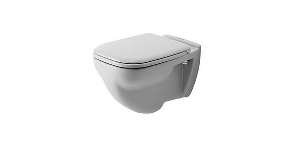 DU Wand-WC D-Code 540 mm Flachspüler, we iß