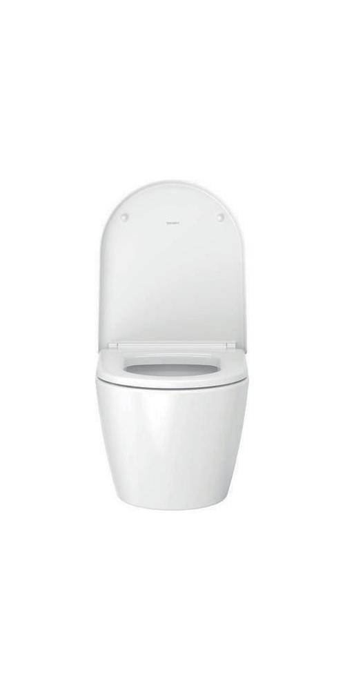 DURAVIT Wand-WC ME by Starck 480mm Weiß/ Seidenmatt,Tiefspüler,rimless,Durafix-2