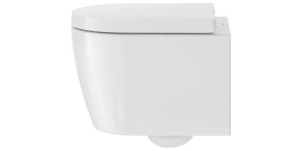 DURAVIT Wand-WC ME by Starck 480mm Weiß/ Seidenmatt,Tiefspüler,rimless,Durafix-4