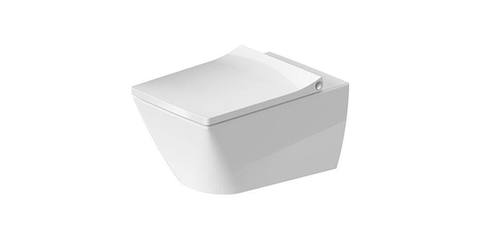 Duravit Wand-WC VIU RIMLESS Tiefspüler, 370x570mm weiß WG-0