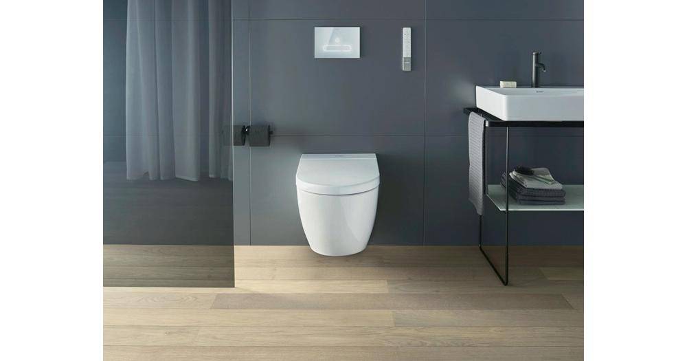 Duravit Dusch-WC STARCK f LITE COMPACT SensoWash WC-Sitz, 387x575mm weiß-1
