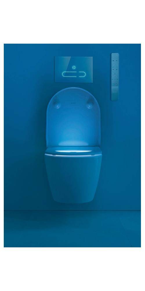 Duravit Dusch-WC STARCK f LITE COMPACT SensoWash WC-Sitz, 387x575mm weiß-4