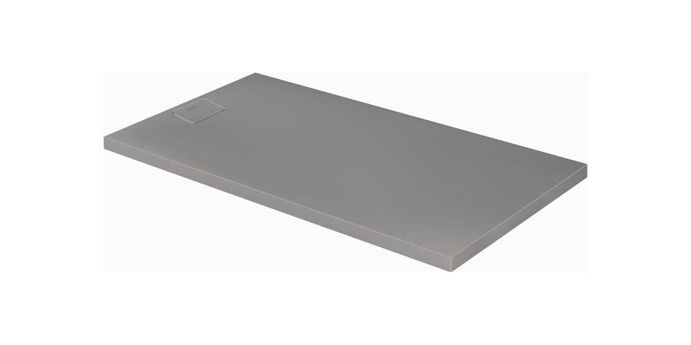 Duravit Rechteck-Duschwanne STONETTO 1600x900x50mm beton grau-0