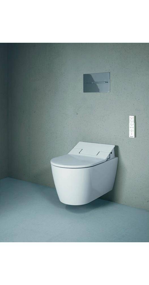 Duravit Wand-WC ME by Starck ti. 370x570mm SensoWash HG weiß-2