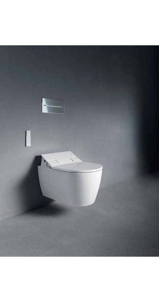 Duravit Wand-WC ME by Starck ti. 370x570mm SensoWash HG weiß-3