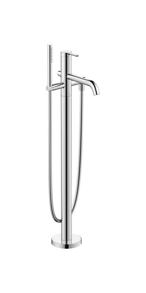 Duravit C.1 Einhebel-Wannenmischer bodenstehend, Chrom HG, Ausladung 201mm, Chrom, 914mm, 200mm, Verbraucher 2,-0
