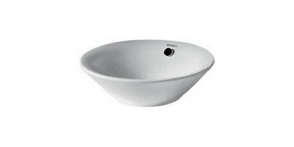 Duravit Aufsatzbecken STARCK 1 m ÜL o HLB o HL d= 530mm we