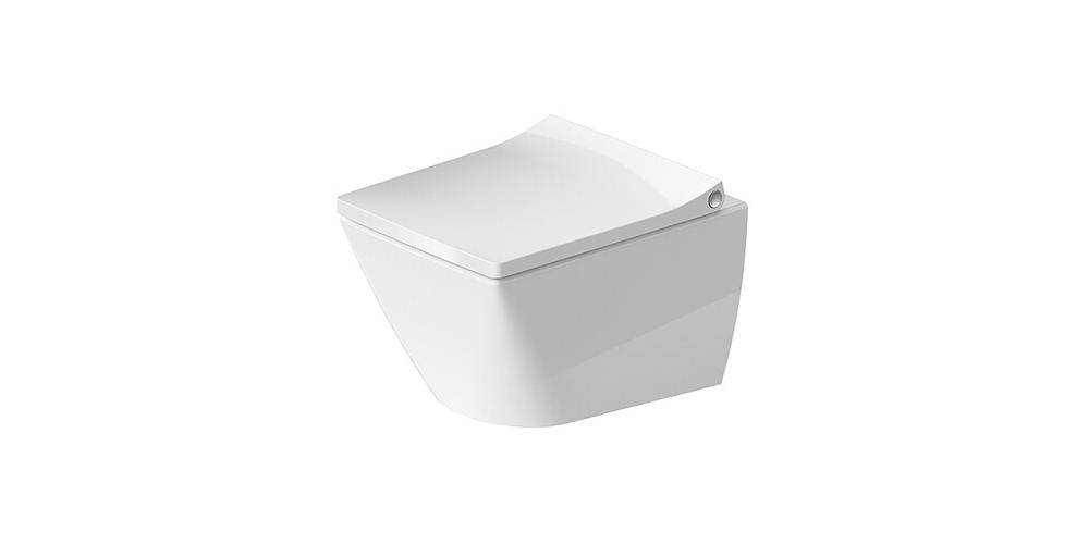 DU Wand-WC Viu Compact 480mm, Weiß Tiefspüler, rimless, Durafix, HYG-0