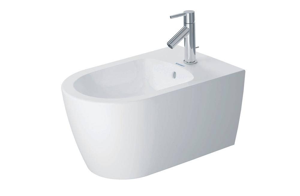 Duravit Wand-Bidet ME by Starck m ÜL m HLB 370x570mm 1 HL we sdm WG-0