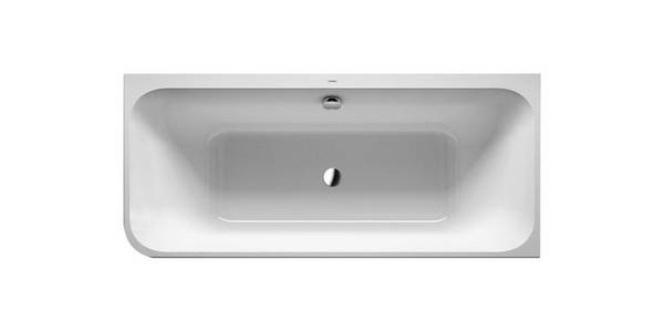 Duravit Badewanne HAPPY D.2 PLUS 180x80 Ecke re Acrylverkleidung grp s-ma