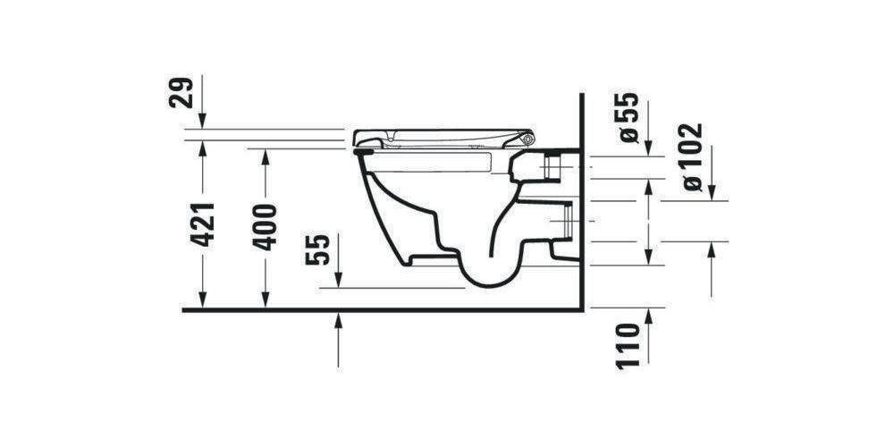 Duravit WC-Sitz o Absenkauto we-1