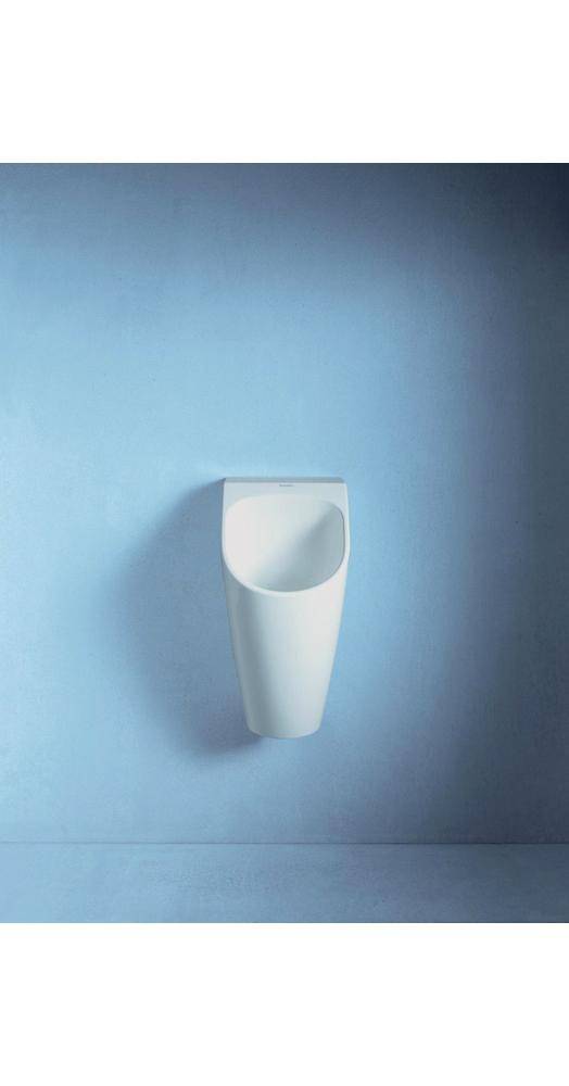 Duravit Urinal ME by Starck DRY wasserlos, ohne Fliege HygieneGlaze weiß-2