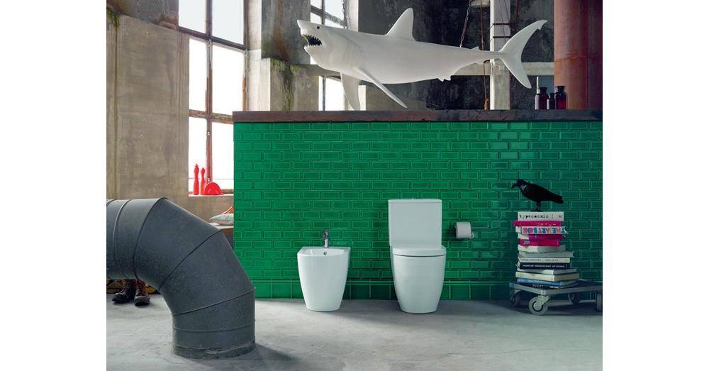 Duravit Spülkasten ME by Starck 390x180mm, Anschluss rechts/links weiß-3
