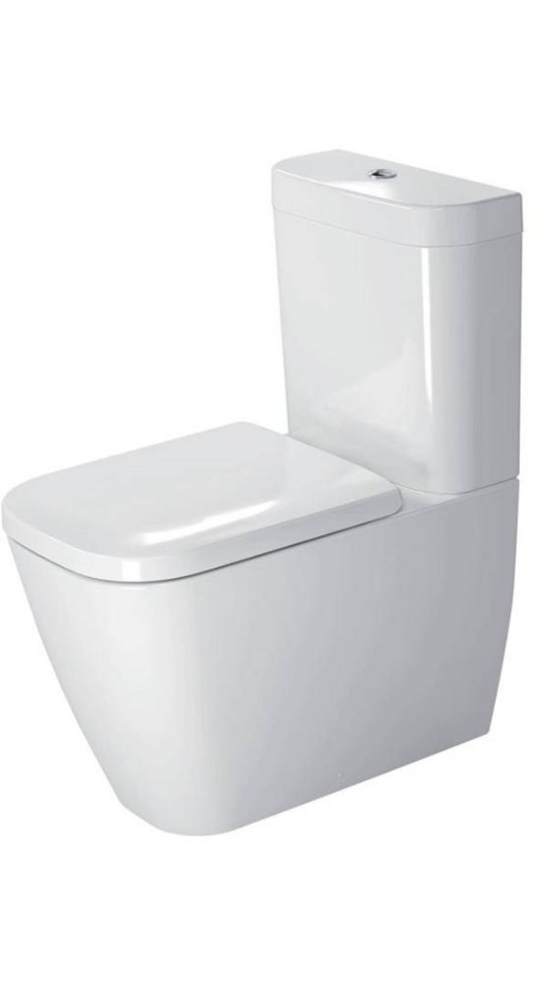 Duravit Stand-WC-Kombination HAPPY D.2 tief, 365x630mm, Abgang Vario