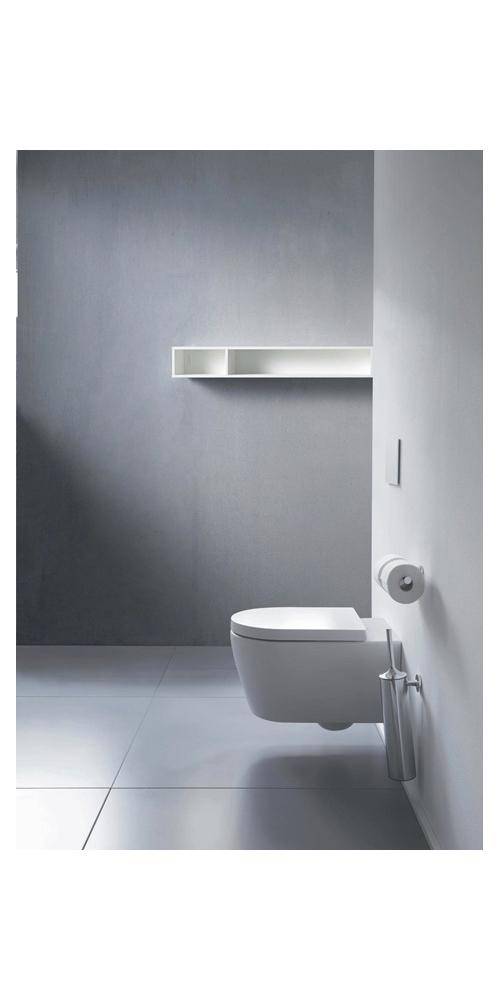 Duravit Wand-WC ME by Starck RIMLESS tief, 370x570mm HygieneGlaze weiß-1