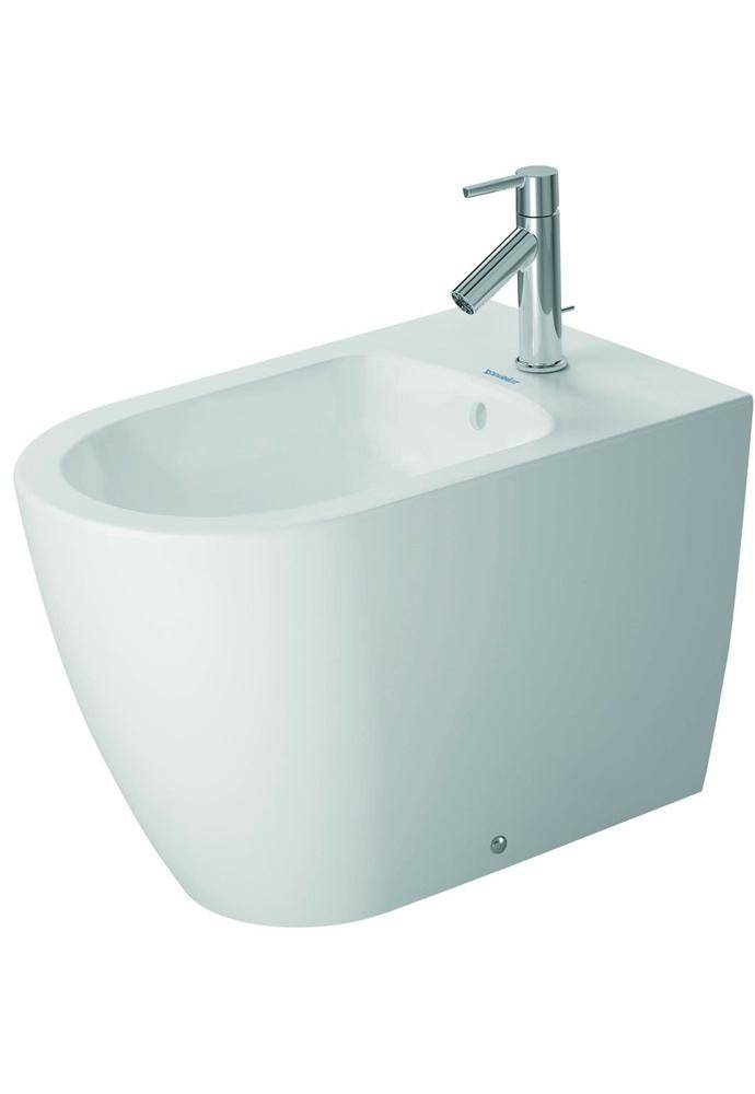 DU Stand-Bidet 600mm ME by Starck Weiß Seidenmatt, m. HL, m. HLB, 1 HL, BTW-0