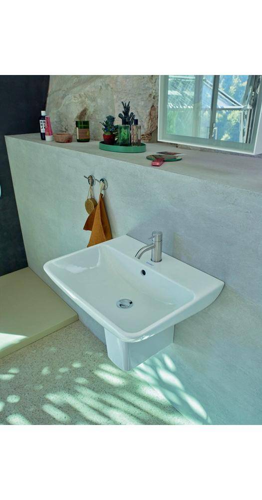 Duravit ME by Starck Halbsäule aus Keramik 300x170x300mm, Weiß Hochglanz, wandhäng., für 233565, 233560, 233555-1