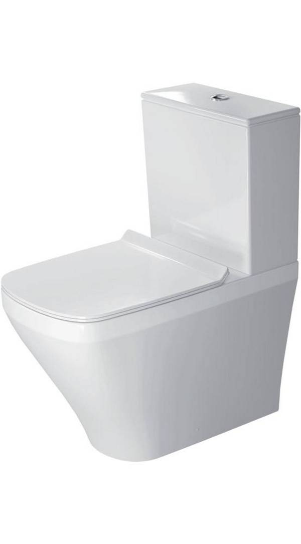 Duravit Stand-WC-Kombination DURASTYLE tief, 370x630mm, Abgang Vario