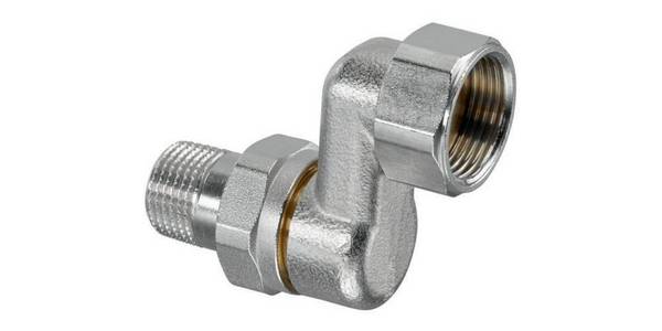 OVENTROP S-Anschlussverschraubung DN20, G3/4"AG x G1"ÜM, flachdichtend