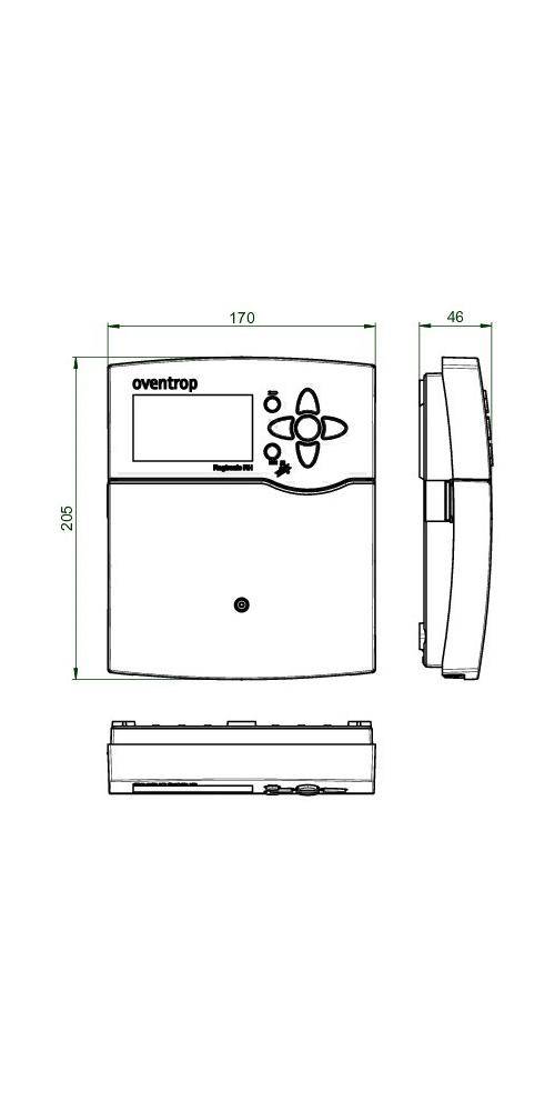 Oventrop Heizkreisregler Regtronic R mit 1 Außenfühler und 3 weiteren Fühlern-3
