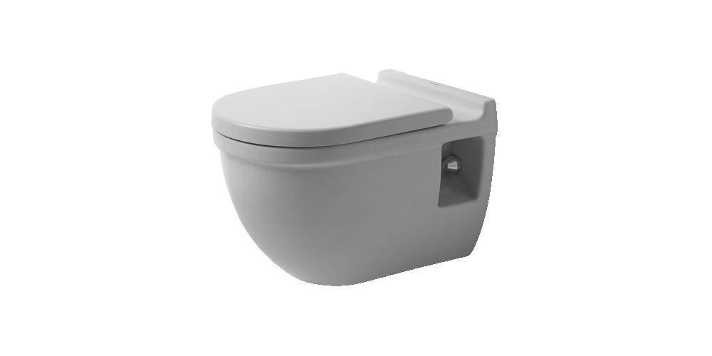 Duravit Wand-WC STARCK 3 COMFORT ti 360x545mm Sitzhöhe +50mm we WG