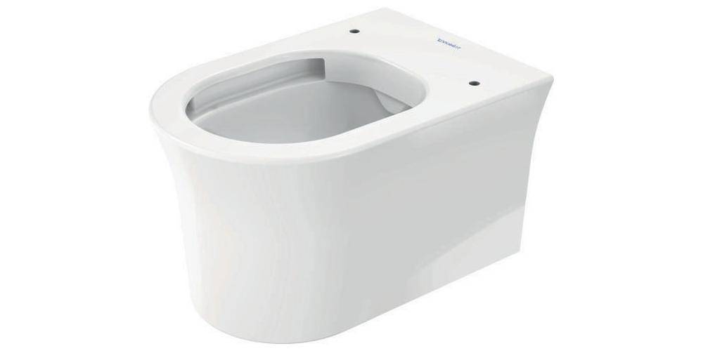 Duravit Wand-Tiefspül-WC WHITE TULIP HygieneFlush, rimless HygieneGlaze weiß-1