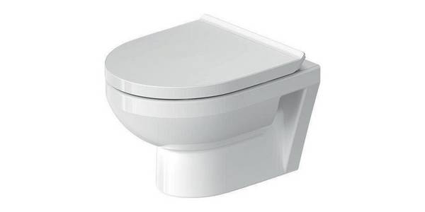 Duravit Wand-WC DURASTYLE RIMLESS tief, 365x480mm HygieneGlaze weiß