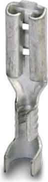 Phoenix Contact 3240153 Flachsteckhülse Steckbreite: 6.3 mm Steckdicke: 0.8 mm 180 ° Unisoliert Metall 100 St.-0
