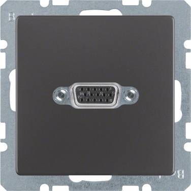 Berker VGA Steckdose anth/sa 3315416086
