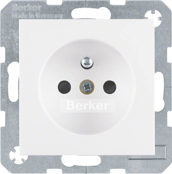 Berker Steckdose m.Schutzkontakt 6768768989-0