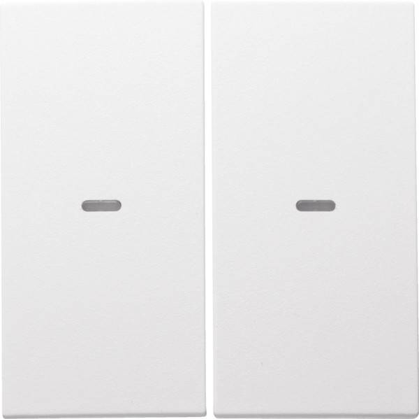 Berker Abdeckung S.x 2fach polarweiss matt-0