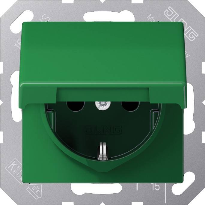 Jung SCHUKO-Steckdose 16 A 250V ABAS 1520 KIKL GN-0