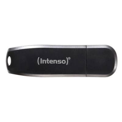 Intenso Speed Line USB-Stick  16 GB Schwarz 3533470 USB 3.2 Gen 1 (USB 3.0)