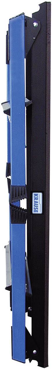 'Sicherheitstürverschluss in blauer und schwarzer Farbe, vertikal montiert.'