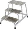 Krause 805034 Aluminium Montagetritt Arbeitshöhe (max.): 2.60 m Silber 7 kg