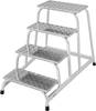 Krause 805041 Aluminium Montagetritt Arbeitshöhe (max.): 2.80 m Silber 9.8 kg