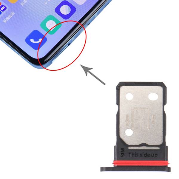 Für OnePlus 9 Sim Karten Halter Adapter Lila Ersatzteil Reparatur
