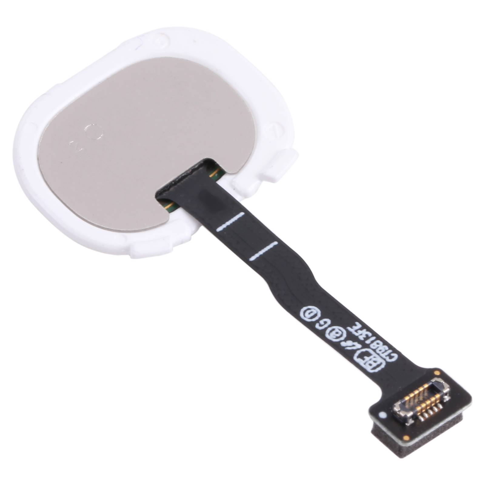 Fingerprint Sensor Home Button Flex Kabel für Samsung Galaxy M30s Weiß-2
