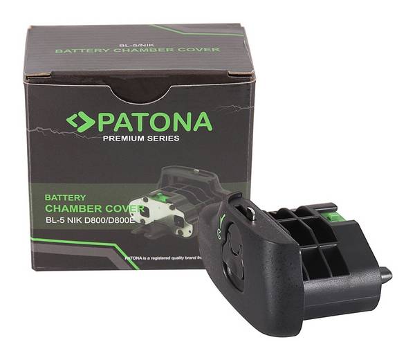 PATONA Premium Akkufachdeckel BL-5 f. Nikon D800 D800E EN-EL18 im Batteriegriff MB-D12 MB-D18