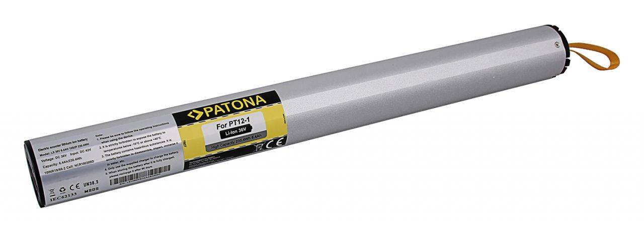 PATONA Akku f. E-Scooter PATONA PT12-1 6400mAh mit Sanyo Zellen-0